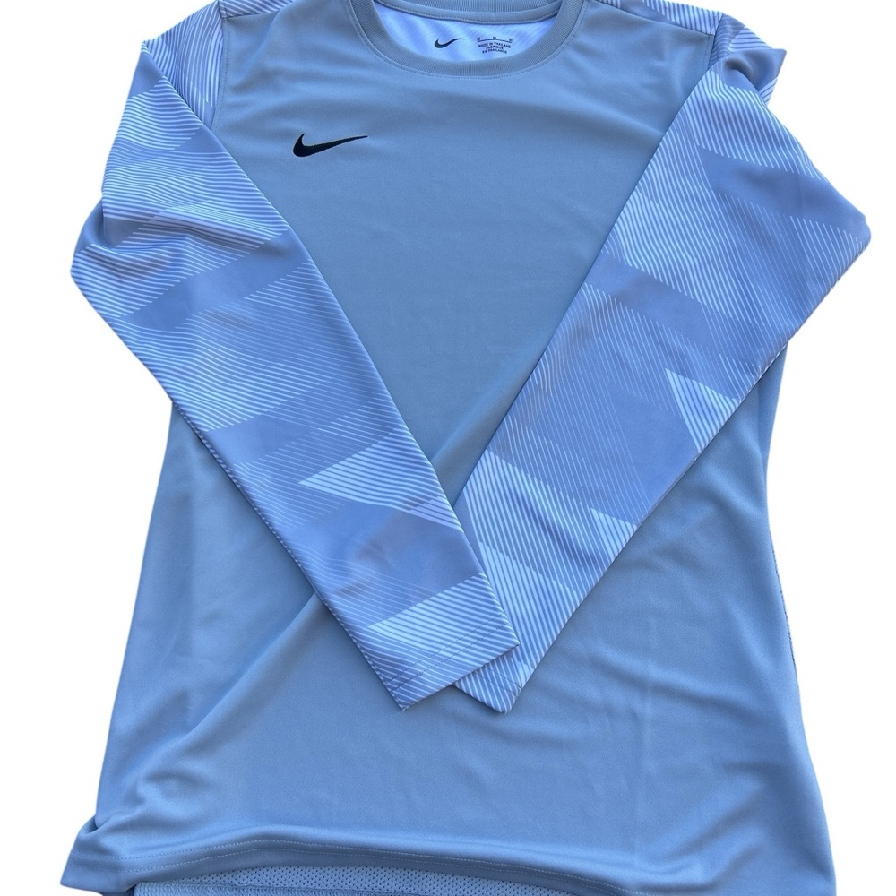Nike Dri-FIT Womens Soccer Training Top Grey Long Sleeve Medium